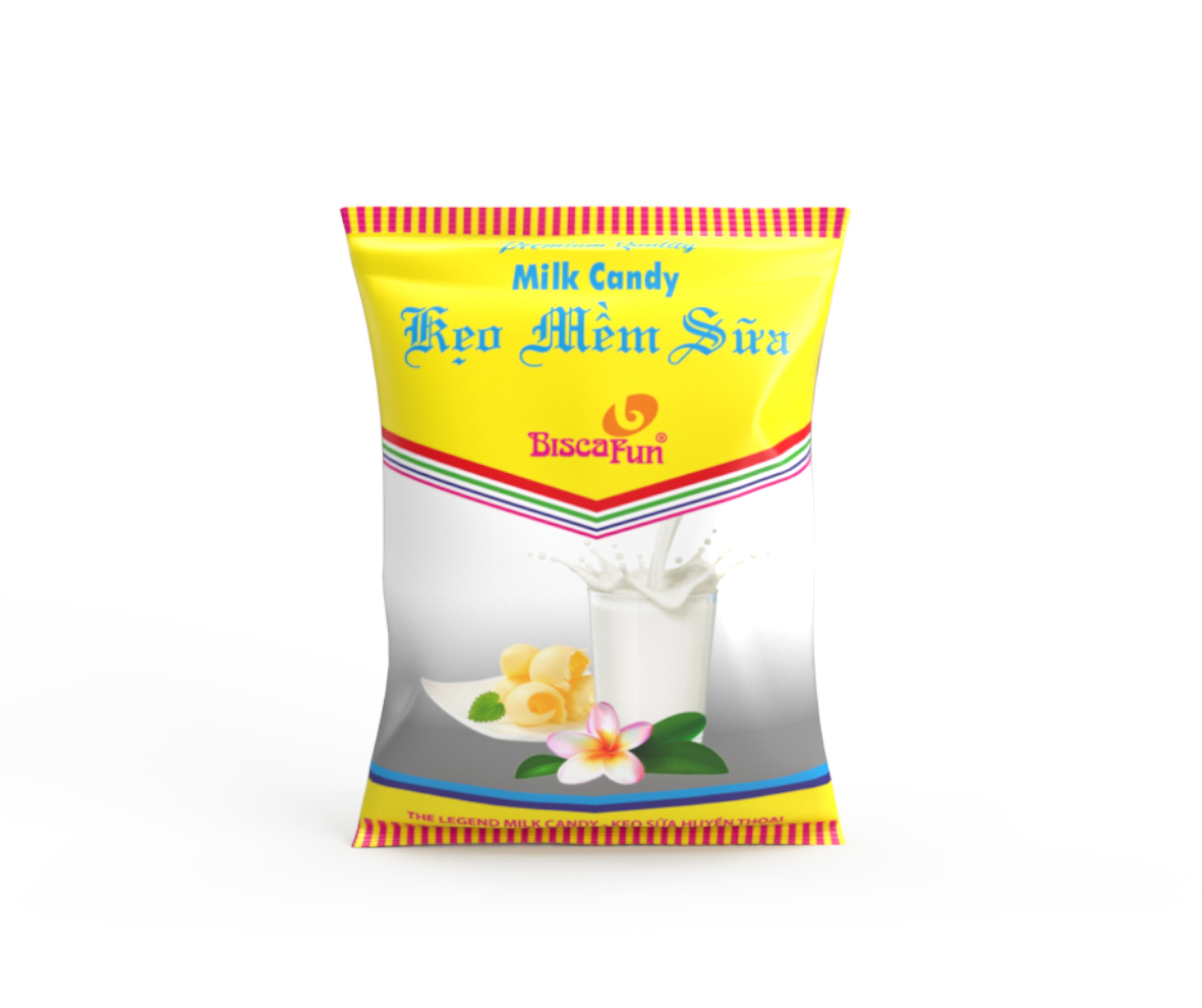 Ảnh Kẹo Mềm Sữa Bò 65gr (80Gói/Thùng)