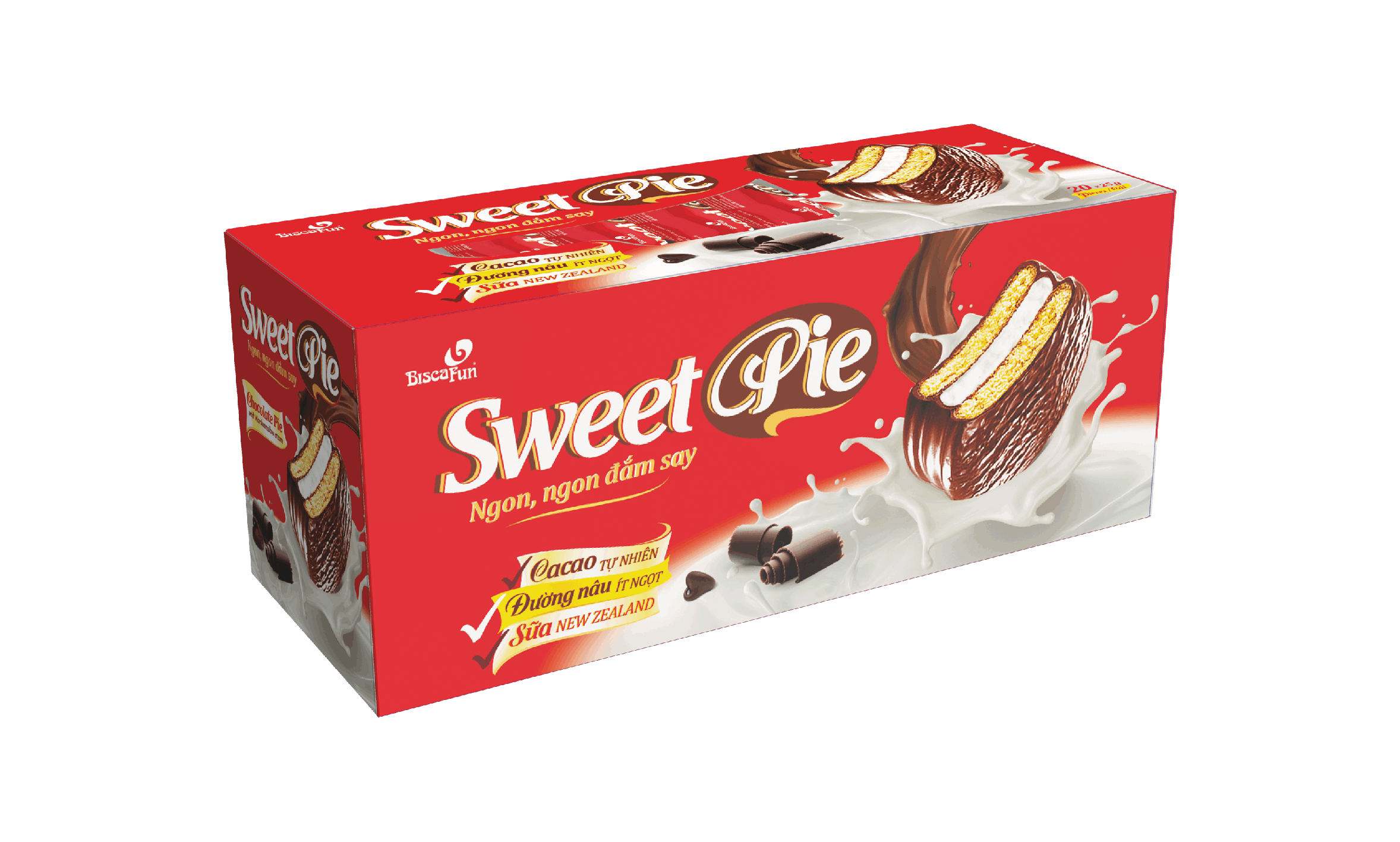 Ảnh Bánh Sweet Pie 440gr (8Hộp/Thùng)