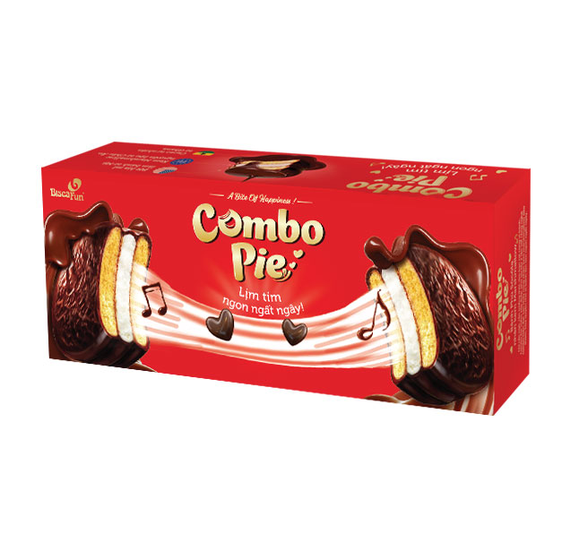 Ảnh Bánh Combo pie 168gr (20Hộp/Thùng)