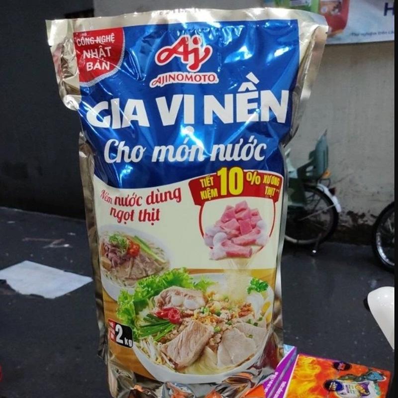 Ảnh Gia vị nền cho món nước 2kg (6 gói/Thùng)