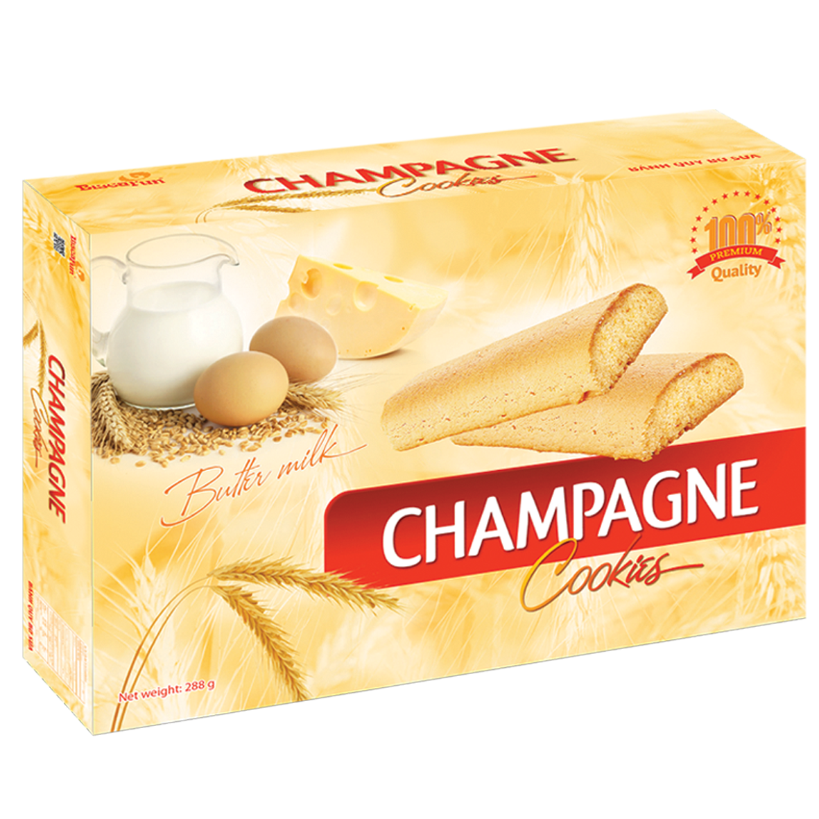 Ảnh Bánh Champagne Hộp 288gr (10Hộp/Thùng)