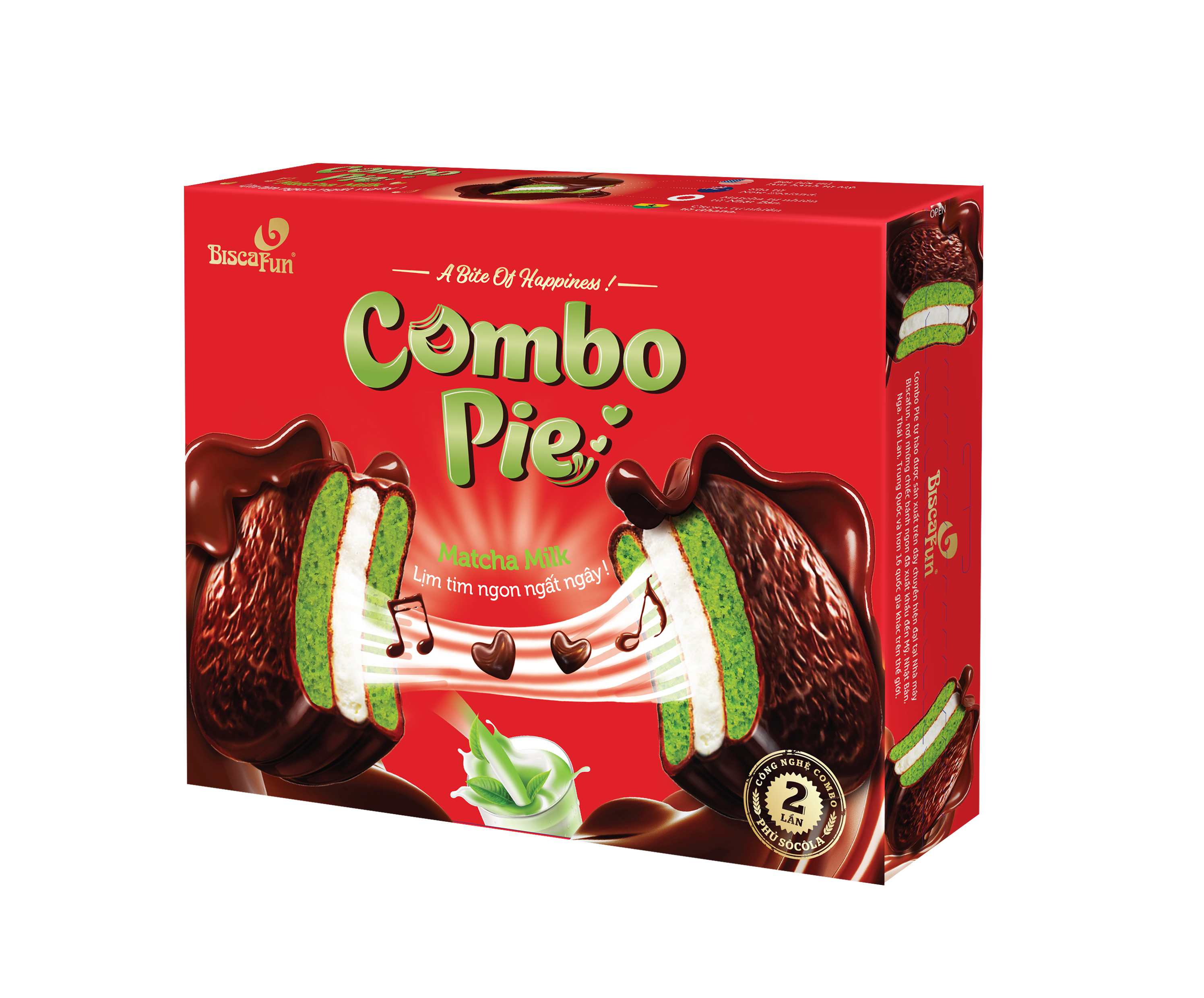 Ảnh Bánh Combo pie Socola 336gr (10Hộp/Thùng)