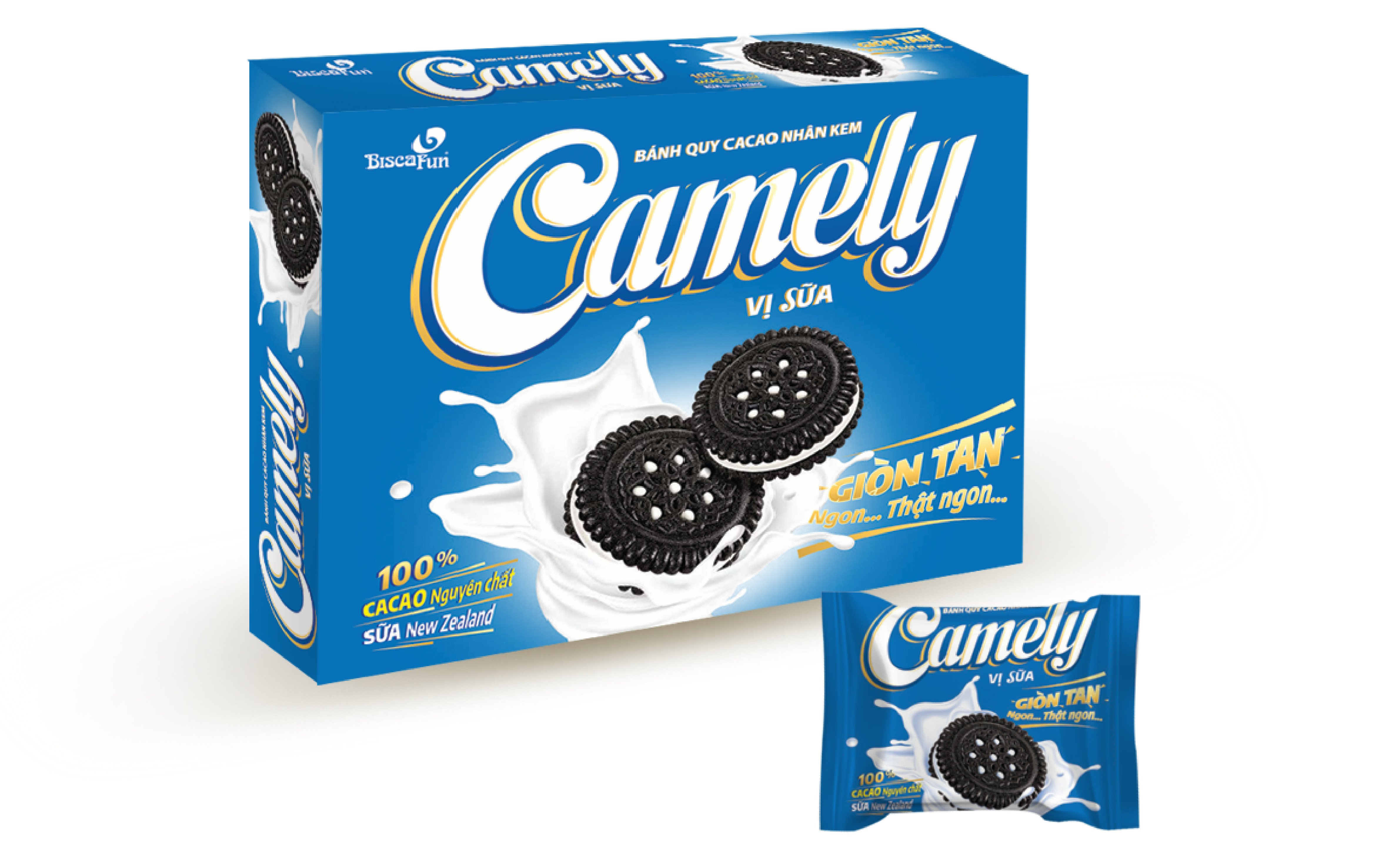 Ảnh Bánh Quy Camely Cacao 228gr (12Hộp/Thùng)