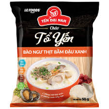 Ảnh Cháo Tổ Yến Bào Ngư Thịt Bằm Đậu Xanh 50gr (30Gói/Thùng)