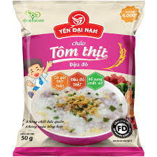 Ảnh Cháo Tôm Thịt Đậu Đỏ 50gr (40Gói/Thùng)
