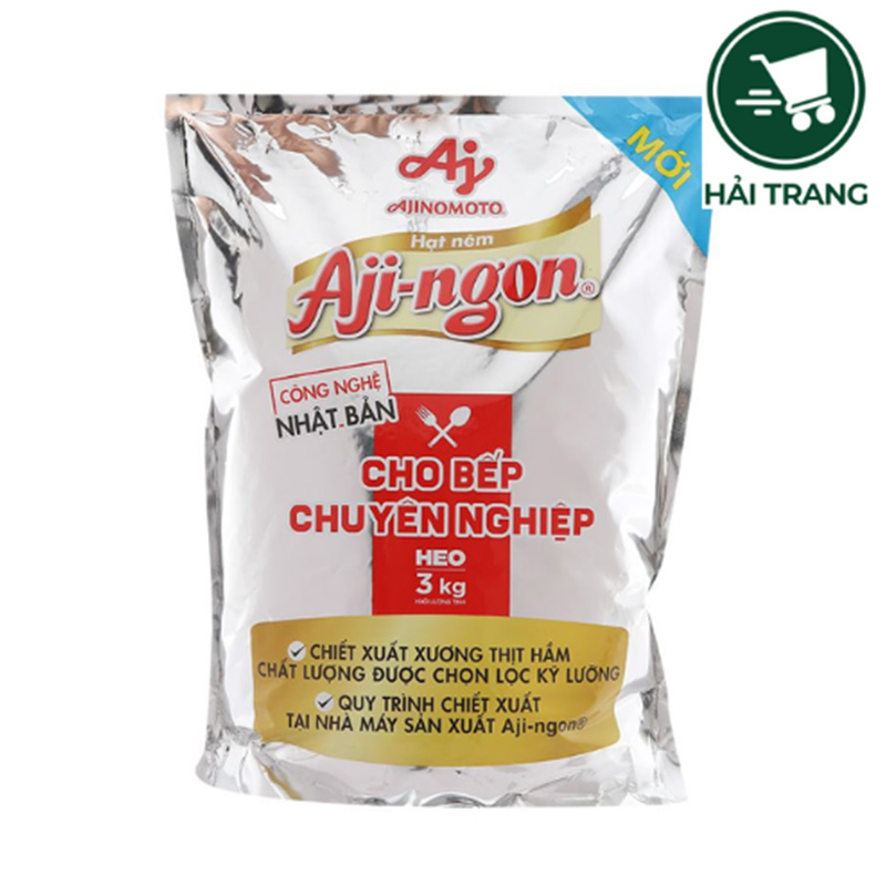 Ảnh Hạt Nêm Aji-ngon 3Kg Gà(6 gói/Thùng)	
