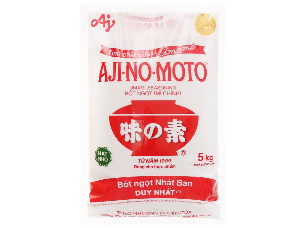 Ảnh Bột Ngọt Ajinomoto 5Kg R Cánh Nhỏ (4 Gói/Thùng)