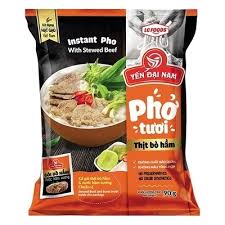 Ảnh Phở Tươi - Đại Nam - Bò Hầm Gói Lớn 90gr (24Gói/Thùng)